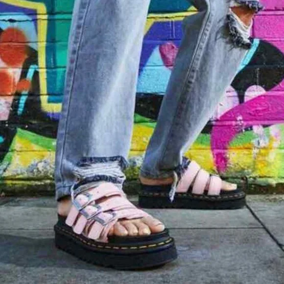 Dr. Martens Blaire Slide Sandal 8 - Picture 4 of 11